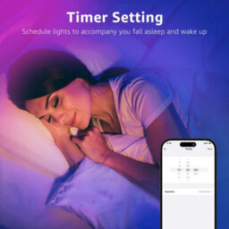Aigostar 5M Smart Led Strip Lights, Wifi App Control Compatible With Alexa And Google Assistant - thumbnail 6