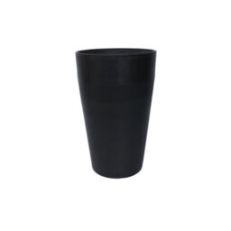Fargro Home And Garden Vase Planter Charcoal Black Polystone Outdoor Tall Plant Pot 35Cm X 55Cm 37L Medium - thumbnail 6