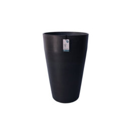 Fargro Home And Garden Vase Planter Charcoal Black Polystone Outdoor Tall Plant Pot 35Cm X 55Cm 37L Medium - thumbnail 7