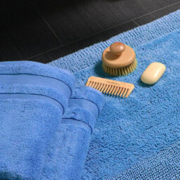 Allure Bath Fashions Luxury Zero Twist Egyptian Cotton Hand Towel - Cornish Blue - thumbnail 6
