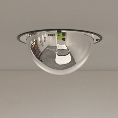 Berkfield Full Domed Traffic Mirror Diameter 30 Cm Acrylic - image 1