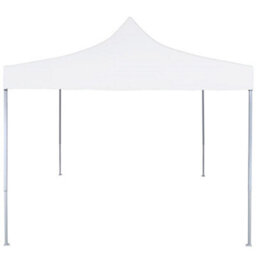 Berkfield Professional Folding Party Tent 2X2 M Steel White - thumbnail 2