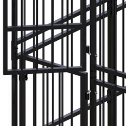 Walplus Outdoor Dog Kennel Steel 7.37 M² - thumbnail 5