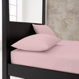 Gc Gaveno Cavailia Premium Super Soft Percale Fitted Sheet Super King Pink