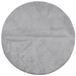 Berkfield Rug Iza Short Pile Scandinavian Look Grey Size  80 Cm - thumbnail 2