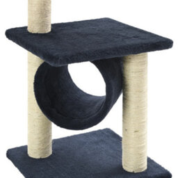 Walplus Cat Tree With Sisal Scratching Posts 65 Cm Dark Blue - thumbnail 6