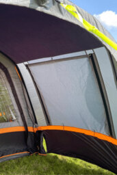 OLPRO Cocoon Breeze Campervan Awning Extension - Charcoal & Orange - thumbnail 4