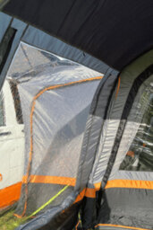 OLPRO Cocoon Breeze Campervan Awning Extension - Charcoal & Orange - thumbnail 3