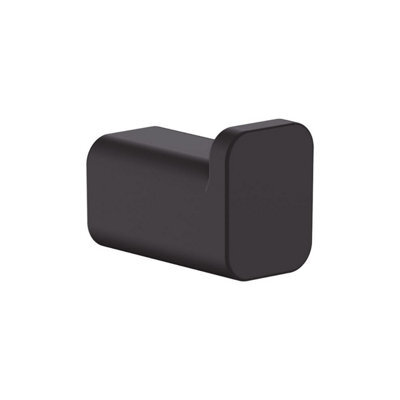 Hansgrohe Addstoris Single Towel Hook Matt Black - image 1