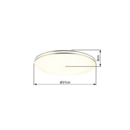 Luminosa Lighting Luminosa Pierre Integrated Led Semi Flush Ceiling Light White Led 3000K - thumbnail 4