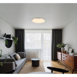 Luminosa Lighting Luminosa Pierre Integrated Led Semi Flush Ceiling Light White Led 3000K - thumbnail 2