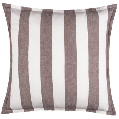Yard Hayle Cotton Outdoor Cushion, Chocolate, 50 X 50Cm - image 1