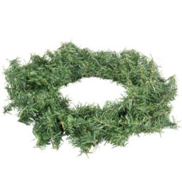 GloBrite Pelle & Sol Christmas Wreath - 40 Cm Artificial Green Leaves Round Door Window Wall Decoration For Holiday & Home Décor - thumbnail 4