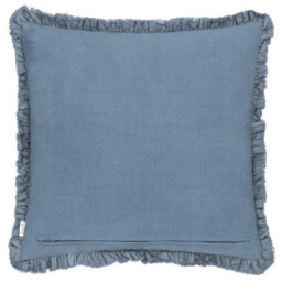 Yard Bertie Cotton Velvet Feather Rich Cushion - thumbnail 2