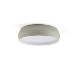 Luminosa Lighting Luminosa Shoku 350 Grey, White Wall / Ceiling Lamp 24W 2700K - thumbnail 1