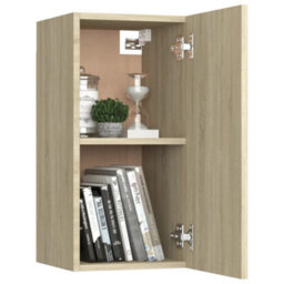 Berkfield Tv Cabinet Sonoma Oak 30.5X30X60 Cm Engineered Wood - thumbnail 8