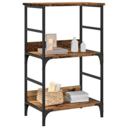 Berkfield Book Cabinet Old Wood 50X33X82 Cm Engineered Wood