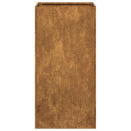 Berkfield Planter Rusty 40X40X80 Cm Weathering Steel - thumbnail 5
