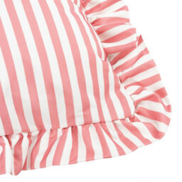 Wylder Millie Ruffle Striped Outdoor Cushion Cover - thumbnail 3