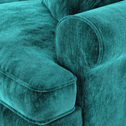 Alfie Emerald Large 2X2 Corner Sofa For Living Room - Fully Assembled By Roseland Furniture - thumbnail 3