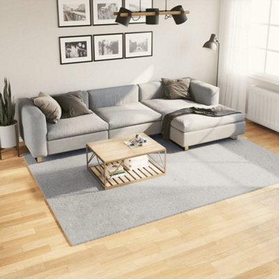 Walplus Rug Huarte Short Pile Soft And Washable Grey 200X280 Cm - image 1