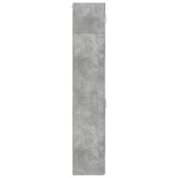 Berkfield Slim Storage Cabinet Concrete Grey 45X42.5X225 Cm Engineered Wood - thumbnail 7