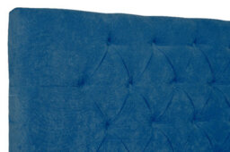 Divan Base Direct Solstice Modern Tall Chesterfield Fabric Bed Base Only 5Ft King- Brecon Marine - thumbnail 5