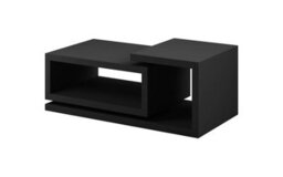 Arte Bota 97 Coffee Table In Black Matt - W1200mm H470mm D600mm, Stylish And Functional - thumbnail 1