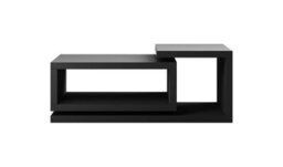 Arte Bota 97 Coffee Table In Black Matt - W1200mm H470mm D600mm, Stylish And Functional - thumbnail 2