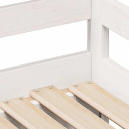 Berkfield Daybed With Trundle And Drawers Without Mattress White 90X200 Cm - thumbnail 9