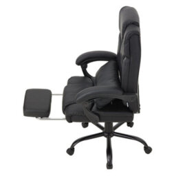 Living And Home Swivel & Height Adjustable Black Office Chair With High Back - thumbnail 3