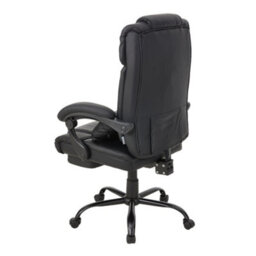 Living And Home Swivel & Height Adjustable Black Office Chair With High Back - thumbnail 4