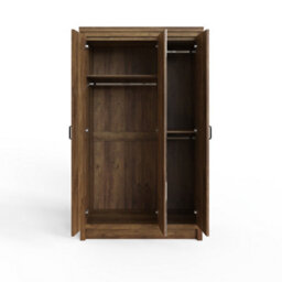 Boston 3 Door Mirrored Wardrobe - thumbnail 6