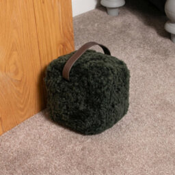 Native Natural New Zealand Sheepskin Doorstop - thumbnail 3