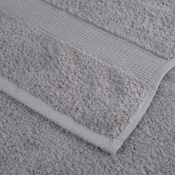 Berkfield 6 Piece Premium Towel Set Solund Grey 600 Gsm - thumbnail 5