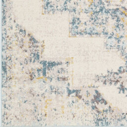 Livabliss Ankara Vintage Blue Beige Traditional Boho Living Room Rug 120 X 170 Cm Easy Care, Non Shedding - thumbnail 7