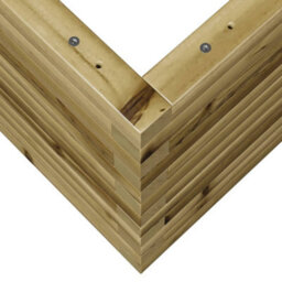 Berkfield Rustic Garden Planter 90X40X45.5 Cm Impregnated Wood Pine - thumbnail 8