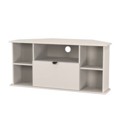 Varese Matt Kashmir Corner Tv Unit With 2 Shelves & 1 Drawers, (H)51Cm X (W)112Cm X (D)51.5Cm - thumbnail 4