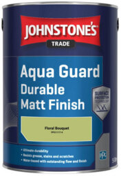 Johnstone's Trade Wood & Metal Aqua Guard Durable Matt Paint Floral Bouquet (Ppg1117-4) 5L - thumbnail 2