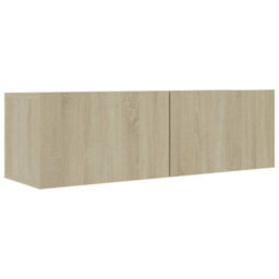 Berkfield 5 Piece Tv Cabinet Set Sonoma Oak Engineered Wood - thumbnail 6