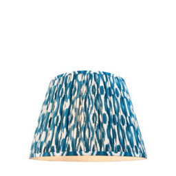 Loops Elegant 40Cm Marlin Blue Tapered Cylinder Lamp Shade For Stylish Lighting