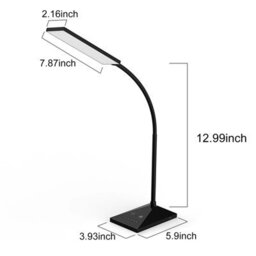 72 Led Flexible Usb Touch Sensor Desk Lamp With 5 Light Modes - thumbnail 2