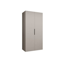 Arte Cashmere Marbella I Hinged Door Wardrobe 100Cm - Elegant Compact Wardrobe With Modern Touches - thumbnail 1