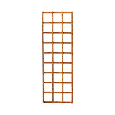 Forest Garden 6Ft Square European Softwood Trellis Panel (W)60Cm X (H)183Cm - image 1