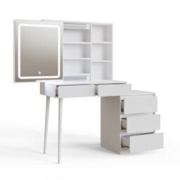Coco Dressing Table With Illuminated Mirror - thumbnail 6