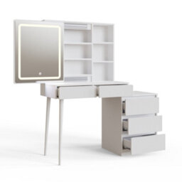 Coco Dressing Table With Illuminated Mirror - thumbnail 7