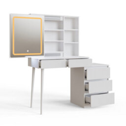Coco Dressing Table With Illuminated Mirror - thumbnail 5