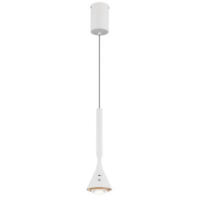 Luminosa Lighting Luminosa Lucinda Slim Pendant Ceiling Light Matt White Led 2700/4000/6500K - image 1