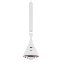 Luminosa Lighting Luminosa Lucinda Slim Pendant Ceiling Light Matt White Led 2700/4000/6500K - thumbnail 4