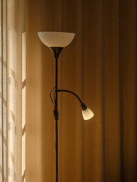 Nordlux Lauria Metal Floor Lamp Gooseneck Black,mains - thumbnail 3